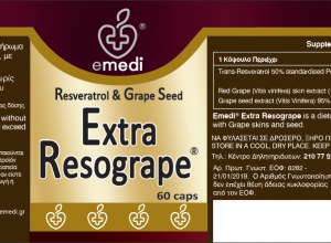 Extra Resogrape Emedi® 60 caps