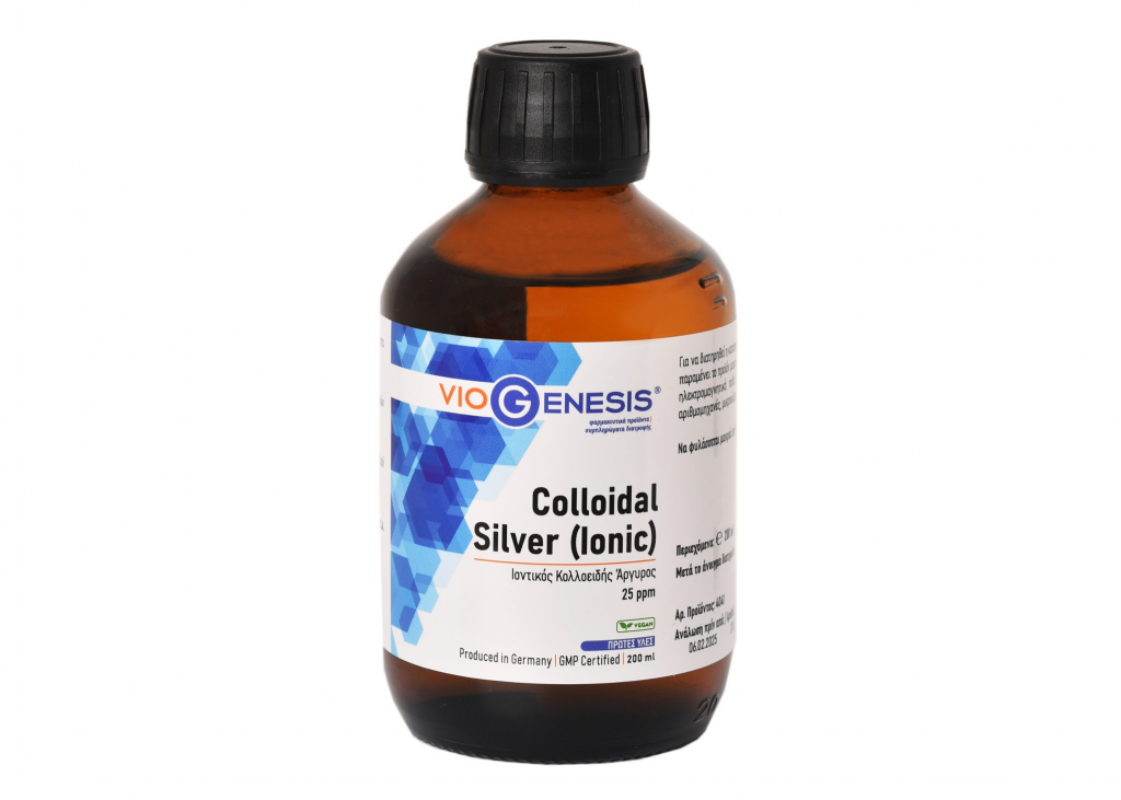 Colloidal Silver [Ionic] 0.001 Micron 25 ppm 200 ml