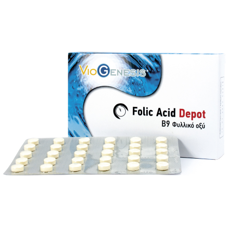 Viogenesis Folic Acid 600 μg Depot 90 tabs