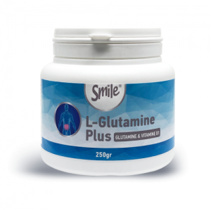 Smile L-Glutamine Plus Γλουταμίνη & Βιταμίνη B1 250gr